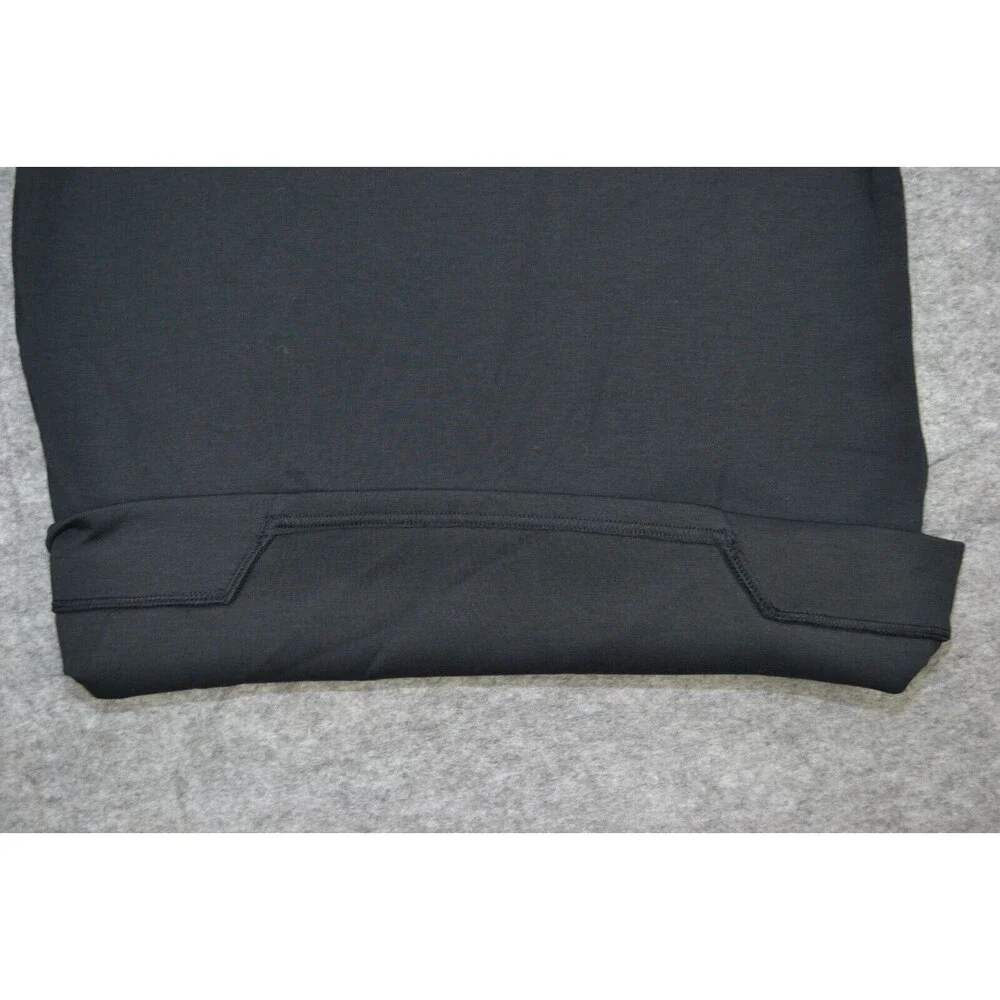 Under Armour Sweatshirt Mens‎ Small Black 1/4 Zip Golf Pullover Loose Fit Solid